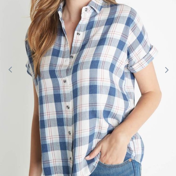 Marine Layer June Short Sleeve Button Down - Picture 2 of 5